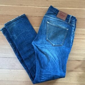 Vintage, Well Broken in Ace Rivington Mens Blue Denim Jeans